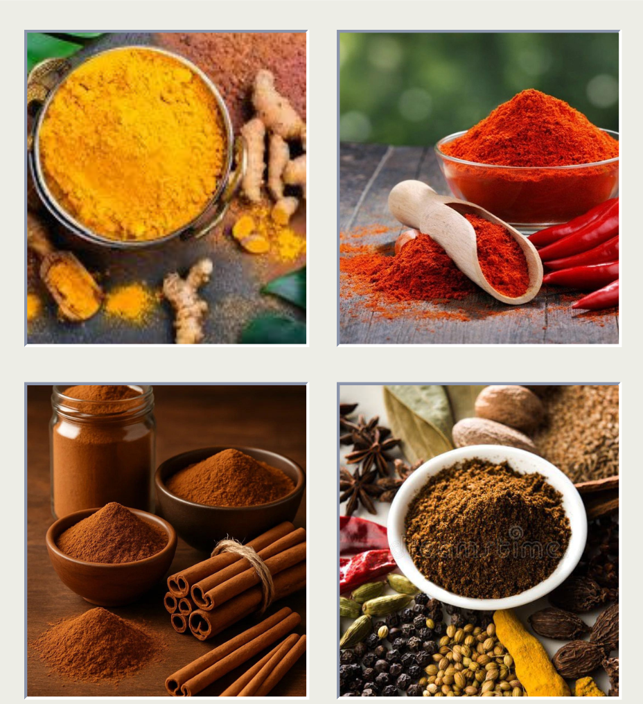 spice powders